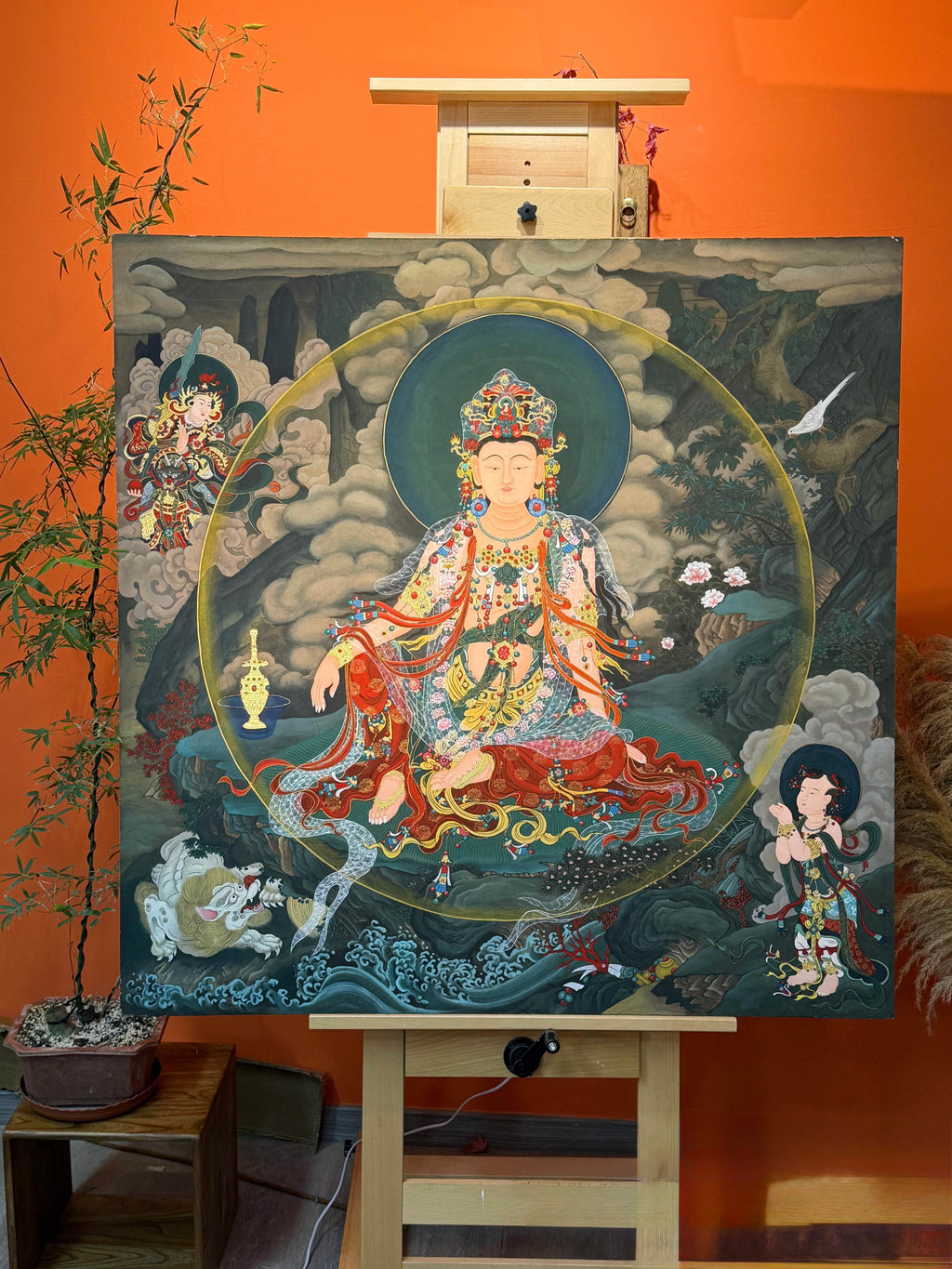 Water-Moon Avalokiteshvara（水月观音）