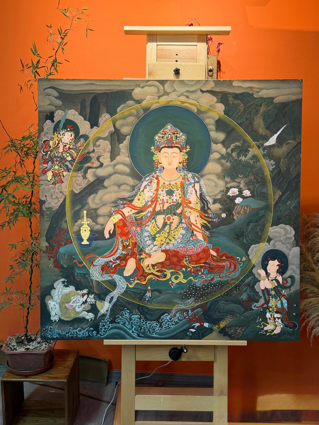 Water-Moon Avalokiteshvara（水月观音）
