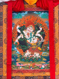 The Sovereign Guardian: White Mahakala for David Chua